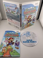 Super Paper Mario (Nintendo Wii, 2007) CIB , Complete
