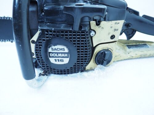 SACHS DOLMAR 116 CHAINSAW USED OVERHAULED 100% WORKING - Picture 12 of 23