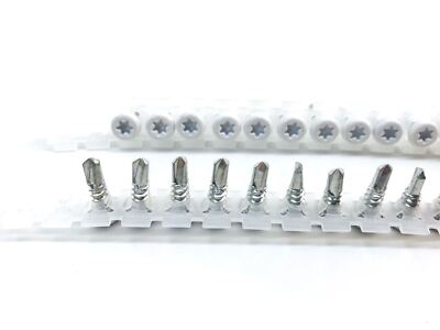 SENCO White Self-Tapping Cargo Trailer Screws torx T25 (100PK)