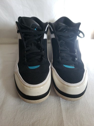 Nike Air Jordan shoes Men's RARE US 15 LN3 basketball 428825-105 white  black | eBay