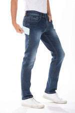 Jeans Fibreflex®  Smartphone stretch Smart Pocket blu denim Rica Lewis