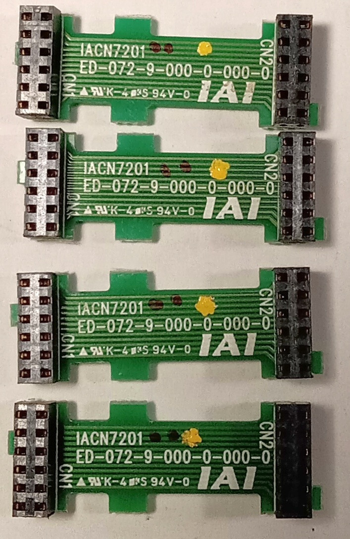 Iai System.io Connector 4 USED IAI ED-072-9-000-0-000-0 CONNECTOR JUMPERS ***MAKE OFFER*** | eBay