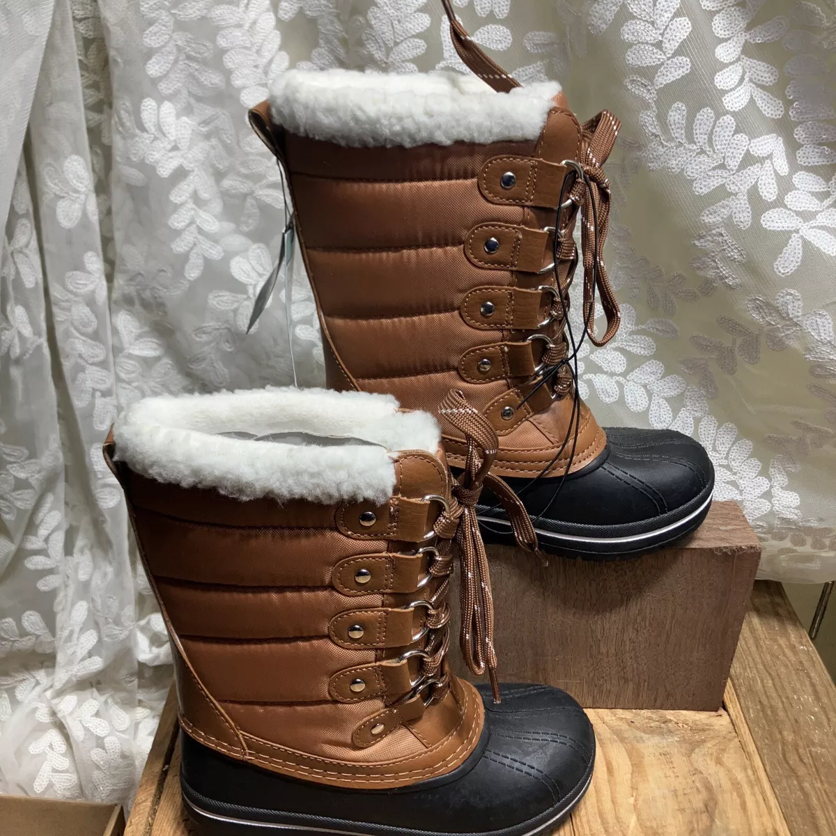 Size 1 winter best sale boots