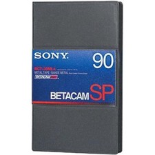 Sony Betacam SP Tape BCT-90MLA 90 Minute Large VTR Video Cassette