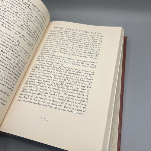 The Bible Designed To Be Read Ernest Sutherland Bates 1936 1st Edition (HC) - Picture 12 of 19