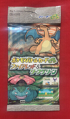 Pokemon card Battle E + Fire Red & Leaf Green Booster pack Pokemon card Battle E + Fire Red & Leaf Green Booster pack