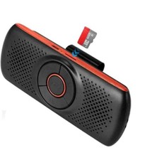 3w Wireless Bluetooth 4.2 Hands Free Speaker Car Kit Sun Visor mount