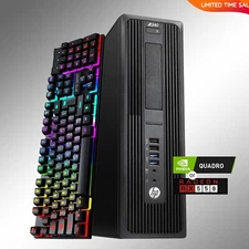 HP Gaming PC Desktop Computer i7/i5 Up to 64GB RAM 14TB SSD/HDD NVIDIA Windows