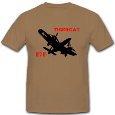 F7f Tigercat Angriffs Flugzeug Jagdflugzeug Grumman Luftwaffe T Shirt #3159