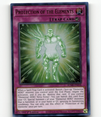 Yugioh - Protection of the Elements - Battles of Legend: Monstrous Revenge  | eBay