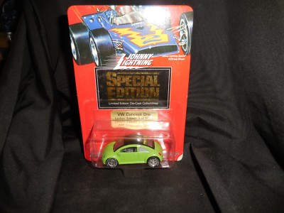 Johnny Lightning Authentic Replicas VW Concept One Green MOC 2