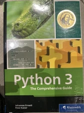 Python 3: The Comprehensive Guide Paperback in wrapper