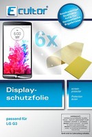 6X Schutzfolie FüR Lg G3 Klar Displayschutzfolie Folie Ecultor Displayfolie