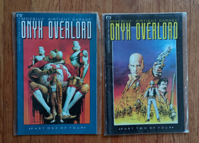 Onyx Overlord #1 and #2 (Epic Comics) Moebius' Airtight Garage 