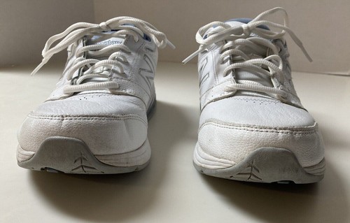 Women's Sneakers Size 9.5 New Balance 928 V2 Lace-up Walking Shoes White w/blue - Picture 2 of 9
