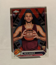 2023-24 Topps Chrome - #144 Pete Nance (RC) Cleveland Cavaliers