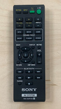 Genuine Sony AV System RM-ANP109 OEM Remote Control -Tested