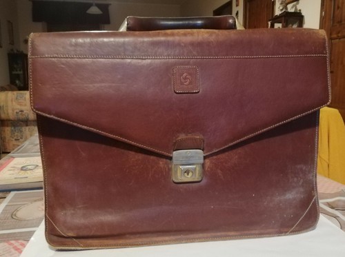 Borsa portadocumenti pelle Samsonite | eBay