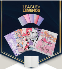 Cuaderno League of Legends STAR GUARDIAN (forrado) Ahri Akali Kai'Sa *PAGADO EN EE. UU.
