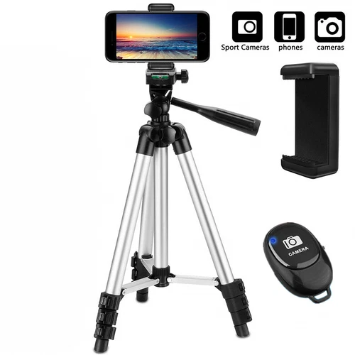 Tripod Stand Mount For Digital Camera Camcorder Phone Holder iPhone DSLR SLR UK - Picture 9 of 19
