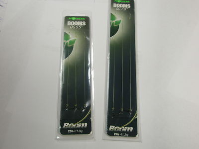 Korda QC Booms 2 x 3pk ALL VARIETIES Carp fishing tackle