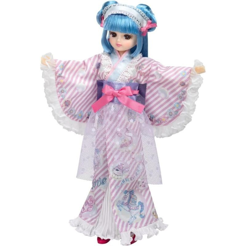 Takara Tomy Licca Chan Eco Neko Yukata licca chan LD14 Doll JAPAN OFFICIAL