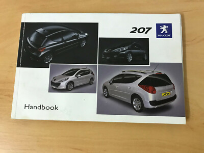 GENUINE PEUGEOT 207 / 207sw OWNERS MANUAL - USER GUIDE - HANDBOOK (2006