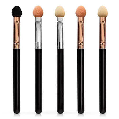 Eyeshadow Applicators Sponge Double Sided Reusable 5Pcs Hybrid