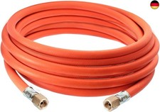 Industrial Gasschlauch 500cm mit Schelle 2&times;1/41 lks?Propan/Butan Gasschlauch 5m