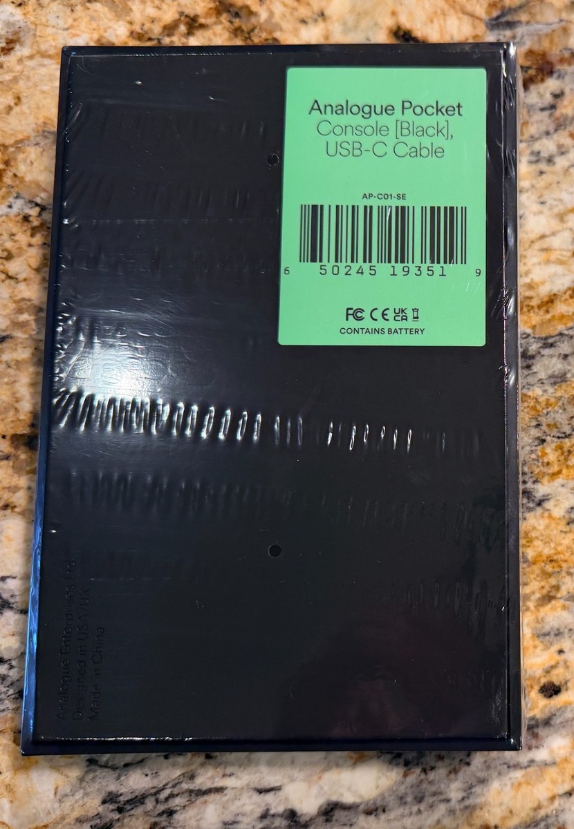 バスセット    600円 Analogue Pocket - Black 【中古】 Analogue Pocket Handheld System