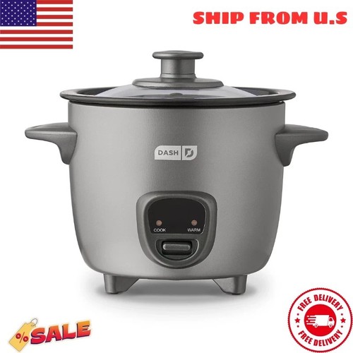 Dash 2-Cup Electric Mini Rice Cooker - Graphite | eBay
