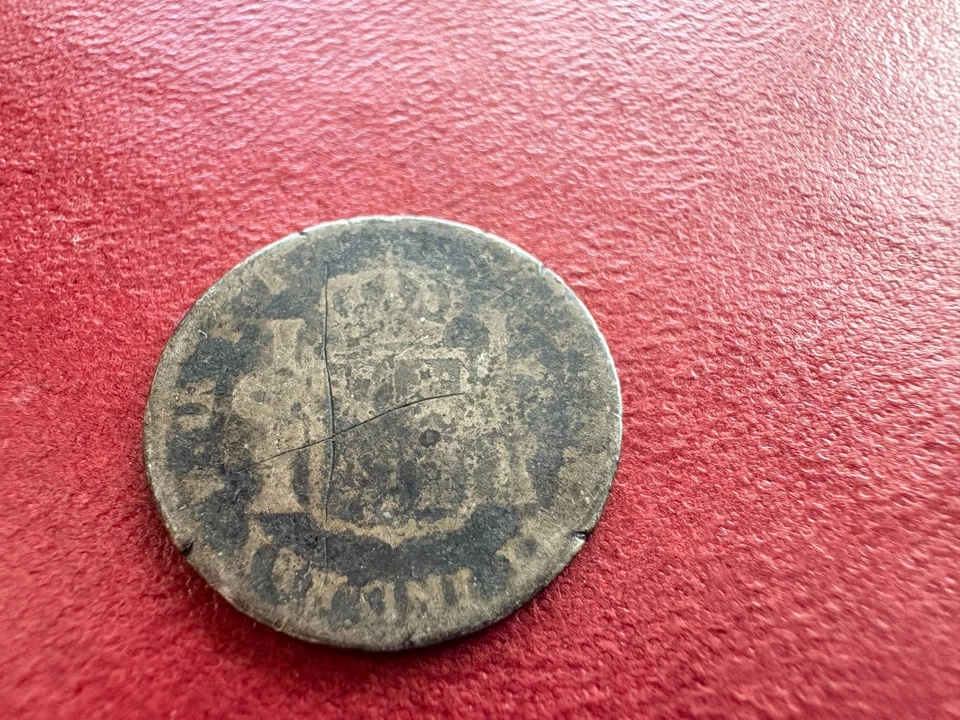 1808 Mo 1 Real – Colonial Mexico Silver, Carlos IV Bust, Independence-Era Beater - Image 4 of 4