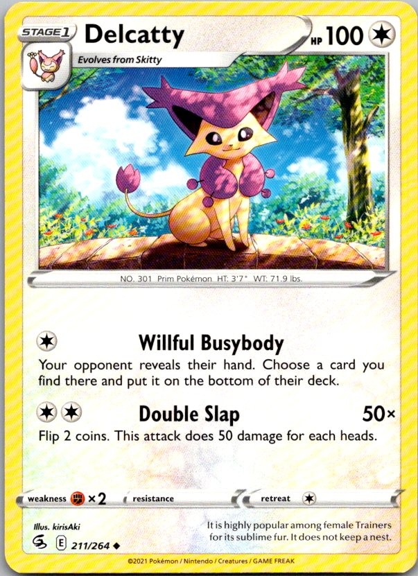 DELCATTY 211/264 FUSION STRIKE POKEMON