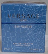 Versace Man Eau Fraiche for Men 1.7 oz Eau de Toilette Natural Spray