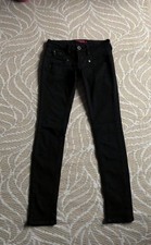 FREEMAN T. PORTER Jeans, Modell Alexa, Slim Fit, Gr. S, Schwarz, Power Stretch
