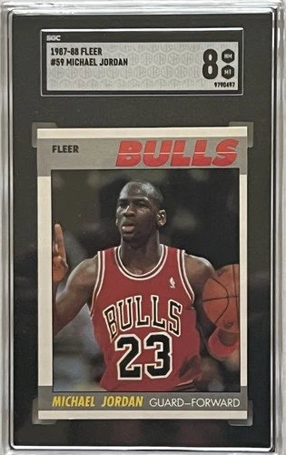 Jordan 1987 Fleer Jordan #59