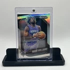 MARK WILLIAMS 2024-25 PANINI PRIZM BLACK AUTOGRAPH SILVER #129 AUTO
