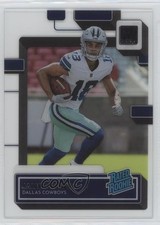 2022 Panini Clearly Donruss Rated Rookie Jalen Tolbert #81 0x4v