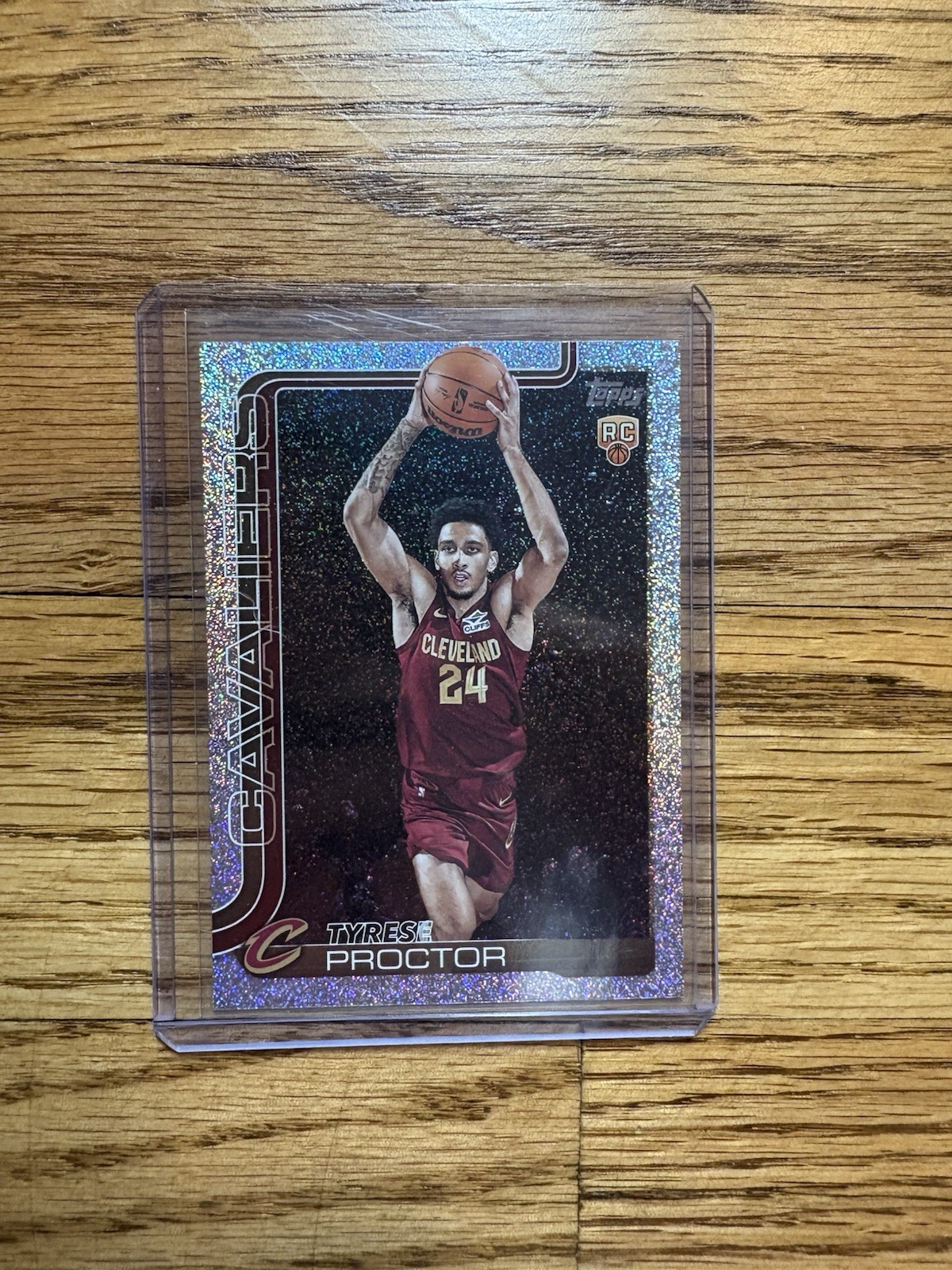 TYRESE PROCTOR 2025 Topps NBA #250 Sand Glitter Rookie RC Cleveland CAVALIERS