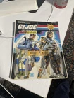 GI Joe Battle Force 2000 Maverick & Blocker 1988 Unpunched Card.
