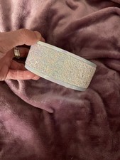 Bath and body works Glitter 3 Wick candle holder