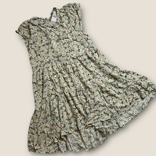 American Eagle Floral Midi Dress Women’s Medium NWT Viscose Boho Spring W02