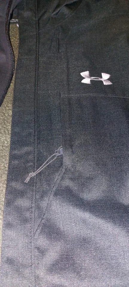 New! Under Armour Coldgear Infrared Men's Size Medium 3 In 1 Black Jacket - Image 3 of 4