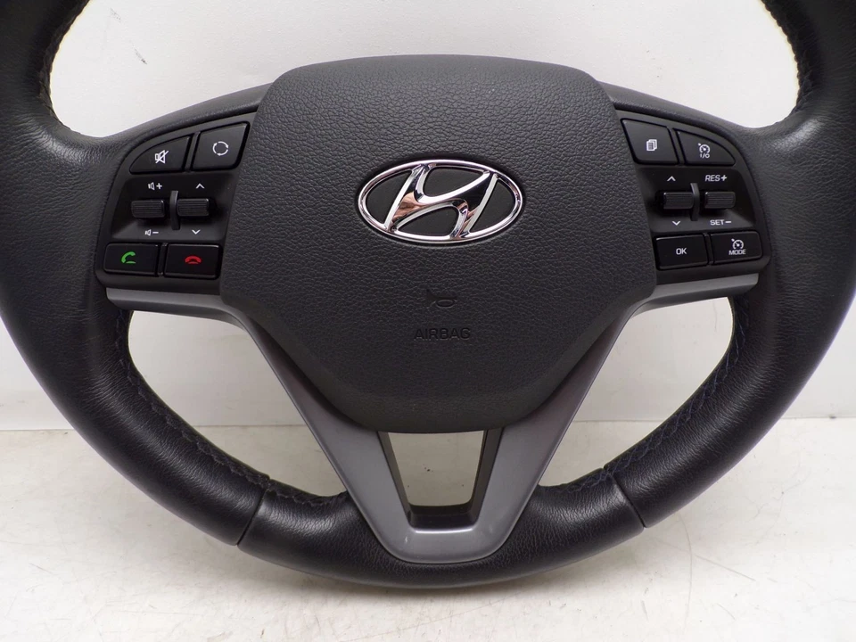 Lenkrad MULTIFUNKTION ( LEDER SCHWARZ ) 96710-D3410 , TUCSON (TL, TLE) 1.7 CRDI - Bild 3 von 4