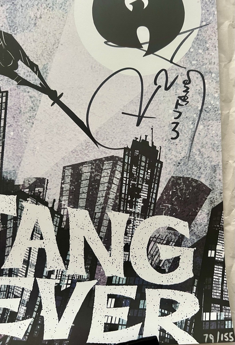 WU-TANG CLAN 『WU-TANG FOREVER 』ポスター Wu Tang Clan Poster ''Forever'' Vintage 90s Oficial album size H35