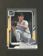 2026 Donruss Seth Hernandez Clearly Rated Prospect Rookie SP #124 Pirates