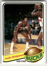 1979-80 Topps Junior Bridgeman #91 Milwaukee Bucks