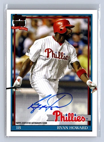 2026 Topps Series 1 Ryan Howard Red Foil (RAW)