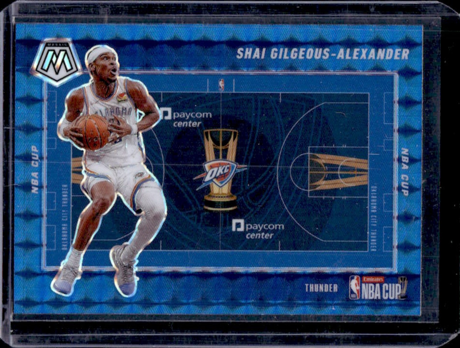 2024-25 Mosaic Shai Gilgeous-Alexander NBA Cup #21 Thunder