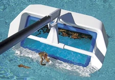 Pool Central Swivel Skim Elite™ Pool Floating Skimmer - Fits Most Poles